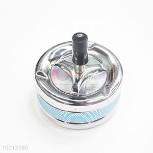 Wholesale Blue Mesh Windproof Ashtray Tin Box/Can