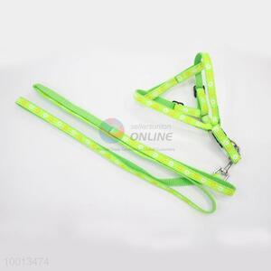 Wholesale Green Flower Pet Chain/Leads Collar For <em>Dog</em>