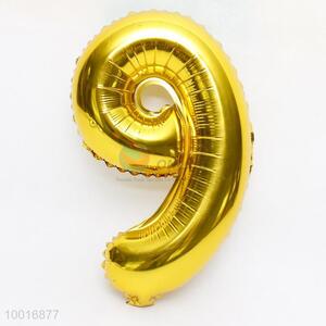 Foil number/party decoratiob balloon