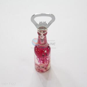 Promotional simulation flower bottle opener