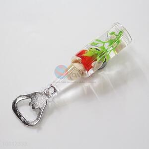 Liquid flower&shell bottle opener