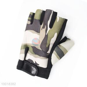 Wholesale Camouflage Half Finger Sports Glove For Racing