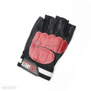 High Quality Red Half Finger Sports Glove For Racing
