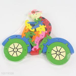 High Quality Wood Bcycle Model <em>Puzzle</em> Educational Toys