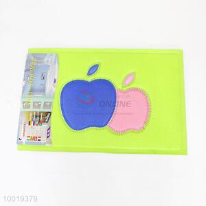 Apple Decorated Cartoon Double-Layer Floor Mat