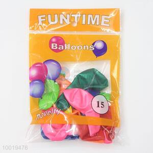 No.6 Colorful Novelty Balloons 15pcs/bag