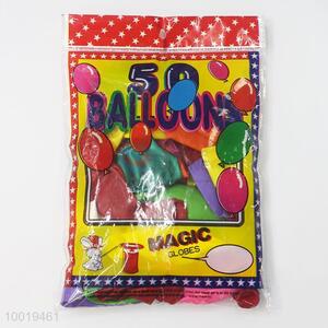 No.8 Solid Color Balloon 50pcs/bag