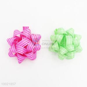 Hot Sale High Quality Wiredrawing PP Pull Flower Ribbon