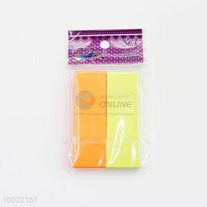 Orange&Yellow Paper Stick Note Pads