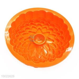 Orange Flower Shaped Silicone Cake Mould