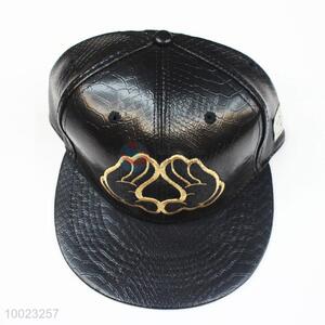 Soft PU Black Hip-hop Sport Cap/Hat