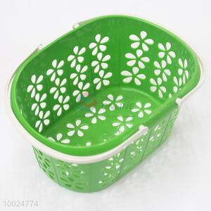 23*17*12.5cm Promotional Colorful Plastic Basket