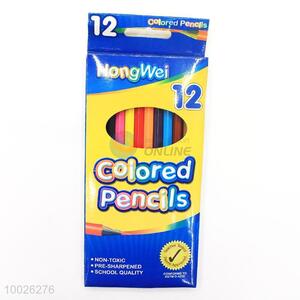 Wholesale 12 Colored Pencils, Non-toxic, Free-sharpened