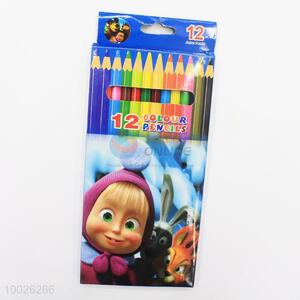 Hot Sale 12Pieces/Set Colorful Pencils for Students