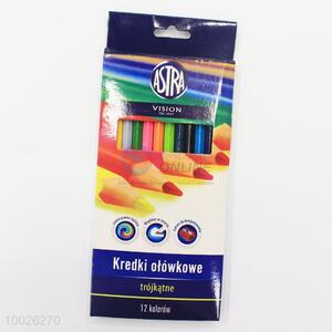 High Quality 12Pieces/Set Colorful Pencils for Students