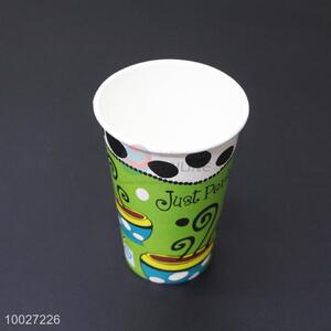 Cartoon Pattern Disposable <em>Paper</em> Cup For Drinks