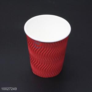Red 8 OZ Disposable <em>Paper</em> Cup For Drinks