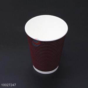 Brown 12 OZ Disposable <em>Paper</em> Cup For Drinks