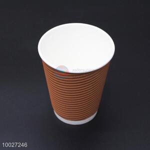 Striped 12 OZ Disposable <em>Paper</em> Cup For Drinks
