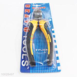 8Cun Black and Yellow Handle Professinal Plier