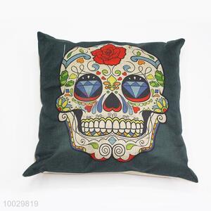 CrossBones Pattern Square Pillow/Cuhsion