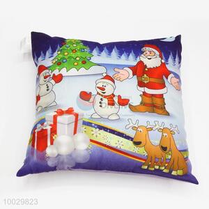 Father Christmas Pattern Square Pillow/Cuhsion