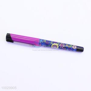 New fashion stationery printed plastic fountain pen