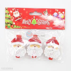 Mini Santa Claus shaped wooden clip for wedding ,party