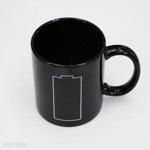 Battery Icon Color Changing Ceramic Mug Cup