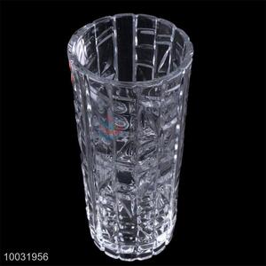 Hot Sale Rock Lines Style Glass Bottle Straight Crystal Vase