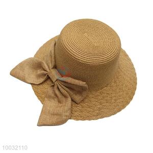 Brown Summer Beach Hats/Wide Brim Straw Hat