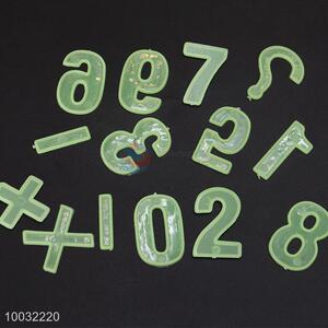 Number Luminous Sticker In The Dark for Home Decoration