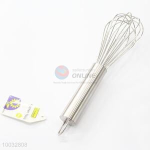 Promotional of kitchen tools steel egg whisk