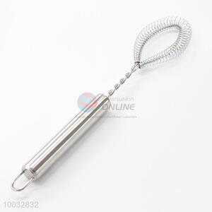 Wholesale Rotating Egg Beater Steel Mixer Whisk