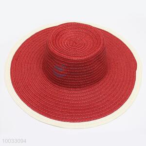 Double-color Lady Woven Hat