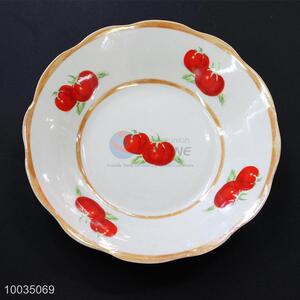 Cherry Pattern 6 Inch Ceramic Plate/Dinner Plate