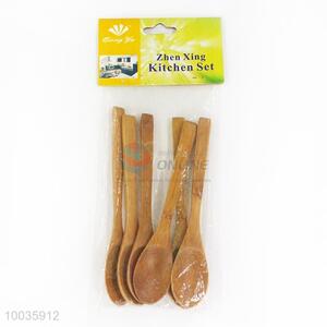 Wholesale 6 Pieces Small Size Classic Bamboo Spoon
