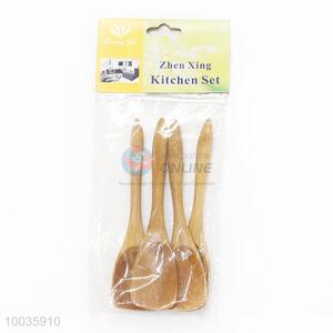 4 Pieces Small Size Classic Bamboo Spoon