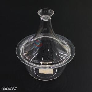 Acrylic candy box with spire shaped cover