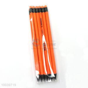 High quality 12pcs/set fluorescence color wooden pencil pen