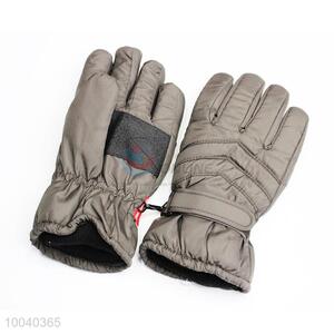 High Quality Gray Warm Gloves Ski Gloves