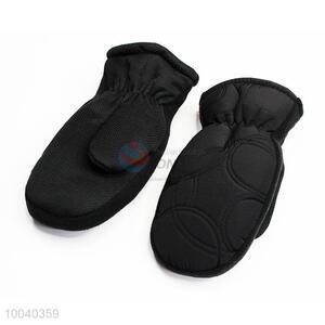 Classic Black Warm Gloves Ski Gloves