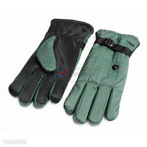 Green Warm Gloves Ski Gloves With Wholesale Price