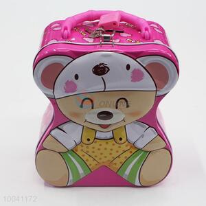 Bear Shape Iron Money Box