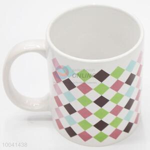 8*9.5cm Ceramic cup chromatic colour with handle