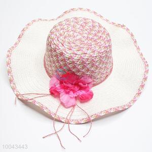 Cheap summer paper straw big brim women hats