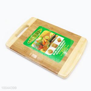 30*20CM Square Hole Color Matching Bamboo Cutting Board Set/ Bamboo Chopping Board