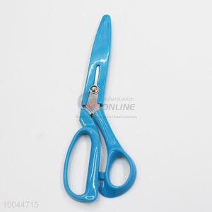 Blue 8 cun student scissors with safe plastic cover