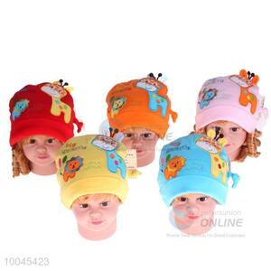 5colors cotton winter beanies hats for babies