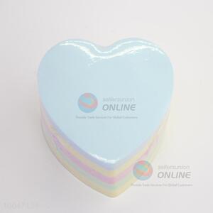 Multiple Quantity Heart Shape Sticky Note Pad With Colorful Pages/Sticky Notes